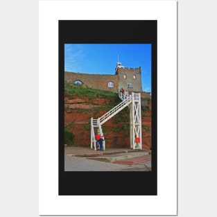 Jacob's Ladder, Sidmouth, Devon Posters and Art